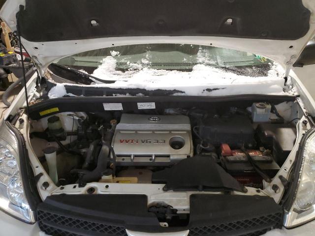 5TDZA23C65S317047 - 2005 TOYOTA SIENNA CE WHITE photo 12