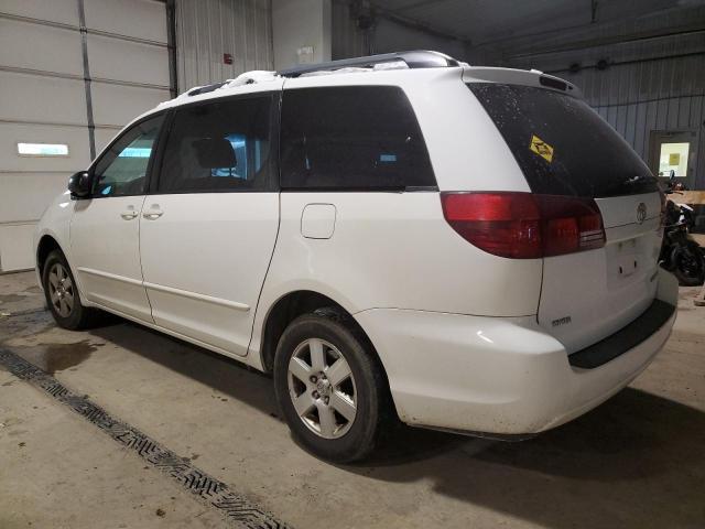 5TDZA23C65S317047 - 2005 TOYOTA SIENNA CE WHITE photo 2