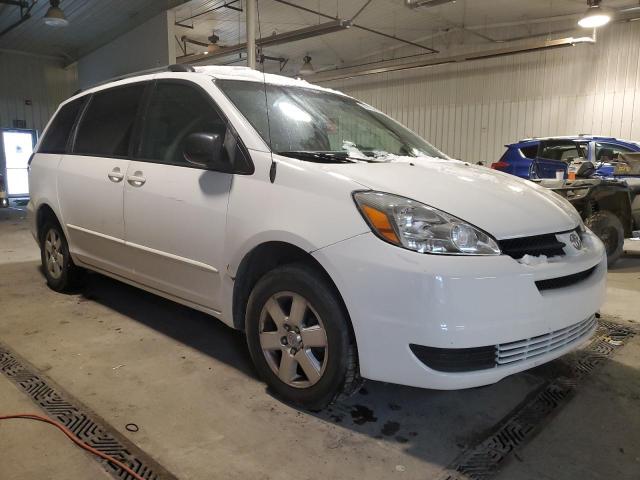 5TDZA23C65S317047 - 2005 TOYOTA SIENNA CE WHITE photo 4