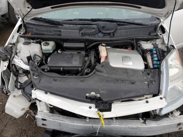 JTDKB20U563174414 - 2006 TOYOTA PRIUS WHITE photo 11