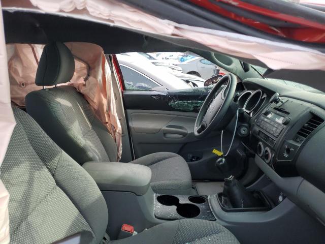 5TEUX4EN2AZ677786 - 2010 TOYOTA TACOMA ACCESS CAB წითელი ფოტო 10