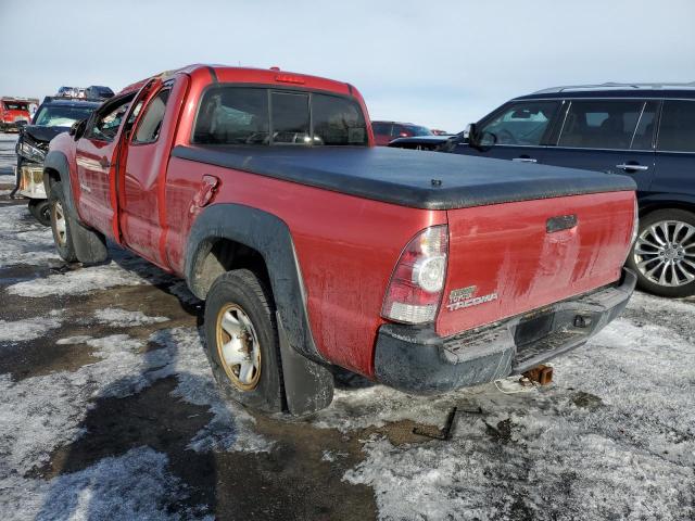 5TEUX4EN2AZ677786 - 2010 TOYOTA TACOMA ACCESS CAB წითელი ფოტო 2