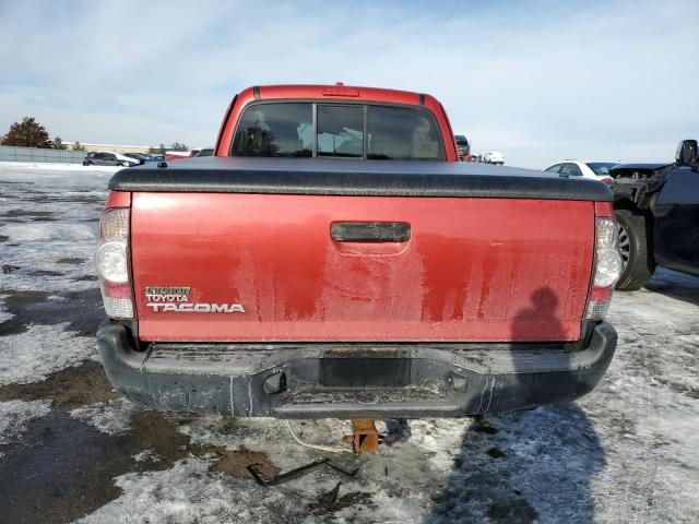 5TEUX4EN2AZ677786 - 2010 TOYOTA TACOMA ACCESS CAB წითელი ფოტო 6