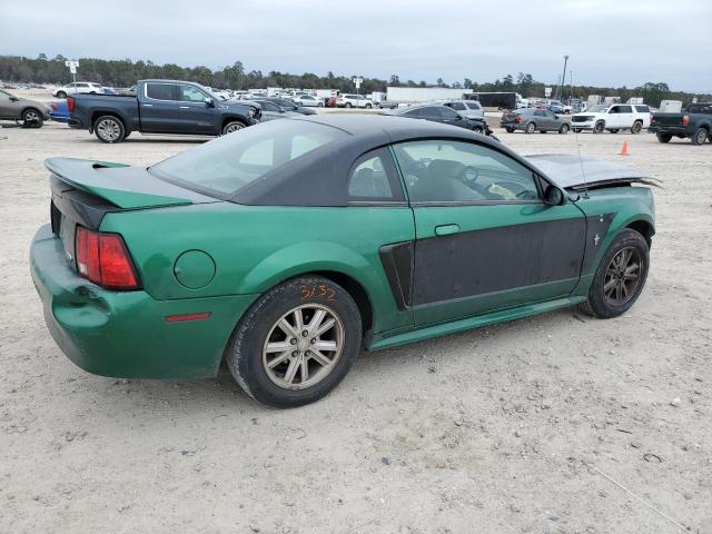 1FAFP404XYF289502 - 2000 FORD MUSTANG GREEN photo 3