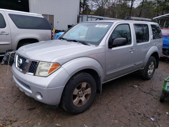 5N1AR18U35C788555 - 2005 NISSAN PATHFINDER LE ვერცხლისფერი ფოტო 1