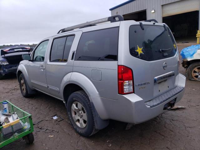 5N1AR18U35C788555 - 2005 NISSAN PATHFINDER LE ვერცხლისფერი ფოტო 2