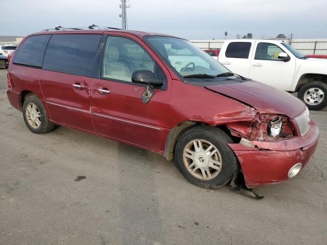 2MRDA23295BJ00494 - 2005 MERCURY MONTEREY PREMIER RED photo 4