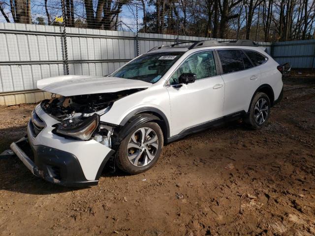 4S4BTANC7N3110148 - 2022 SUBARU OUTBACK LIMITED WHITE photo 1