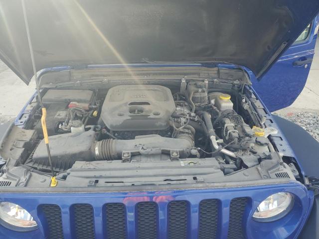 1C4GJXAN1LW180685 - 2020 JEEP WRANGLER SPORT 蓝色 照片 11