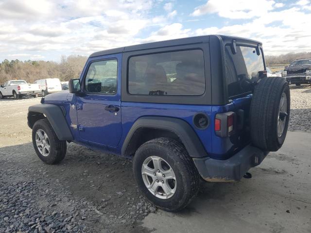 1C4GJXAN1LW180685 - 2020 JEEP WRANGLER SPORT 蓝色 照片 2