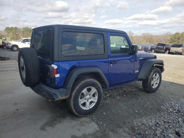 1C4GJXAN1LW180685 - 2020 JEEP WRANGLER SPORT 蓝色 照片 3