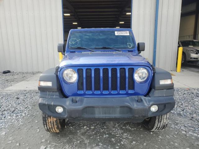 1C4GJXAN1LW180685 - 2020 JEEP WRANGLER SPORT 蓝色 照片 5