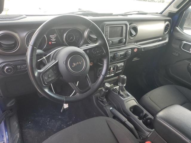 1C4GJXAN1LW180685 - 2020 JEEP WRANGLER SPORT 蓝色 照片 8