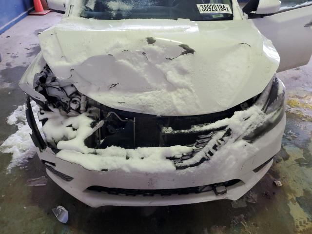 3N1AB7AP6KY321703 - 2019 NISSAN SENTRA S WHITE photo 11