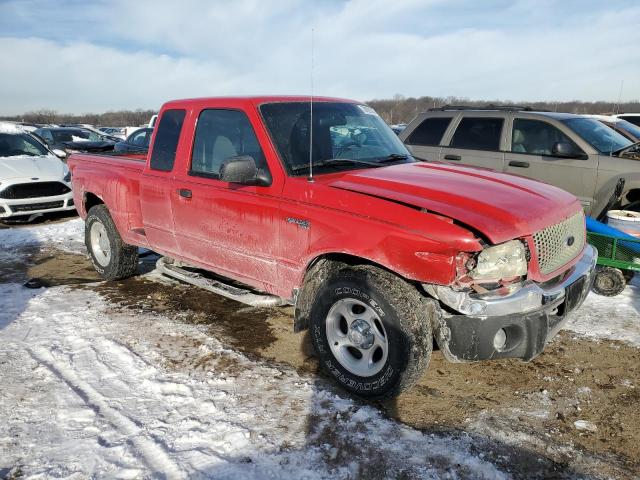 1FTZR15E81PB76293 - 2001 FORD RANGER SUPER CAB RED photo 4