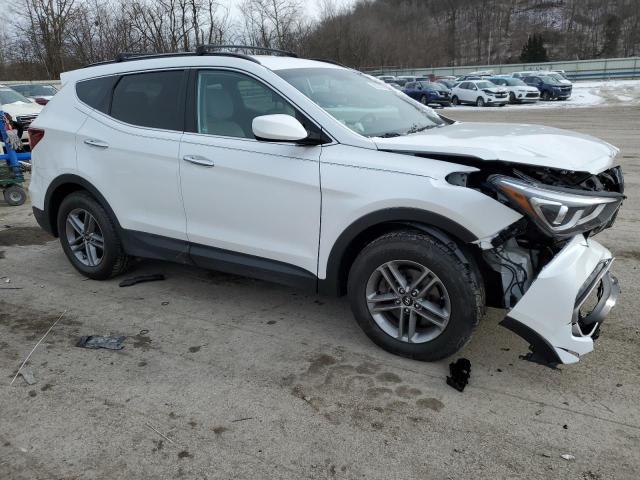 5XYZUDLB7HG410641 - 2017 HYUNDAI SANTA FE S WHITE photo 4