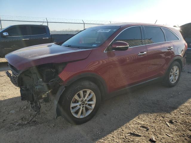 5XYPG4A51KG561221 - 2019 KIA SORENTO LX RED photo 1