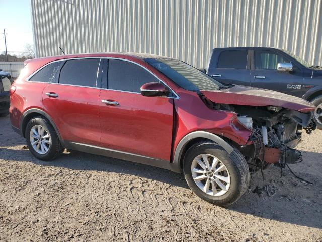 5XYPG4A51KG561221 - 2019 KIA SORENTO LX RED photo 4