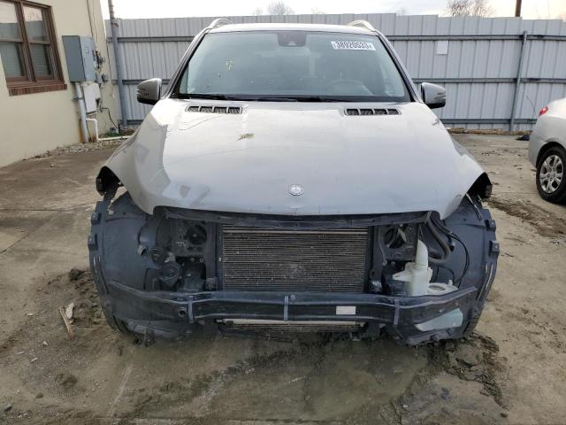 4JGDA5HB8EA406381 - 2014 MERCEDES-BENZ ML 350 4MATIC GRAY photo 5