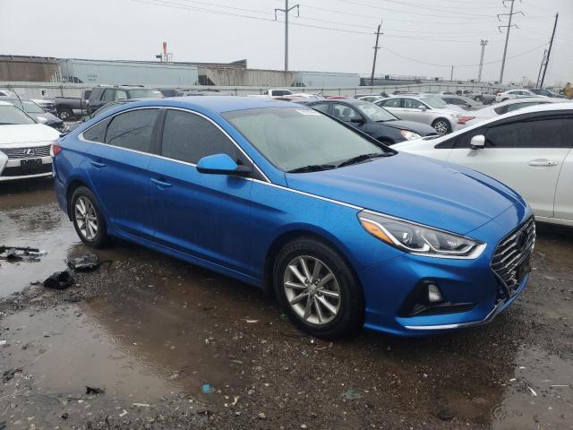 5NPE24AF1JH713780 - 2018 HYUNDAI SONATA SE BLUE photo 4