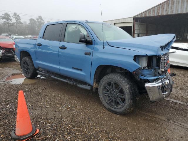 5TFDW5F17KX817134 - 2019 TOYOTA TUNDRA CREWMAX SR5 BLUE photo 4