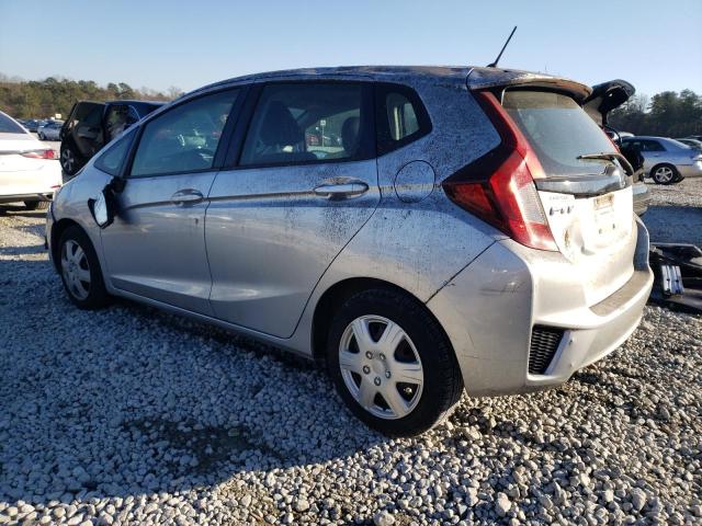 3HGGK5H56FM771897 - 2015 HONDA FIT LX SILVER photo 2