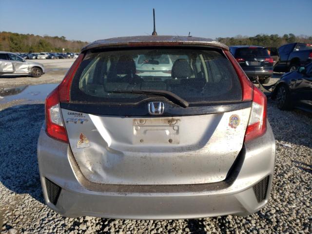 3HGGK5H56FM771897 - 2015 HONDA FIT LX SILVER photo 6