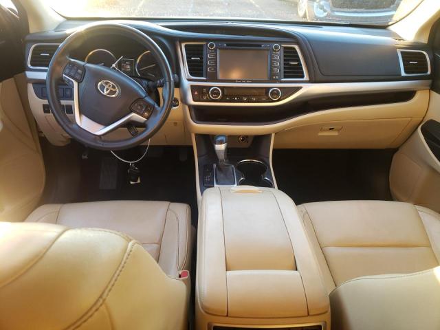 5TDKKRFH6GS176840 - 2016 TOYOTA HIGHLANDER XLE Сірий фото 8