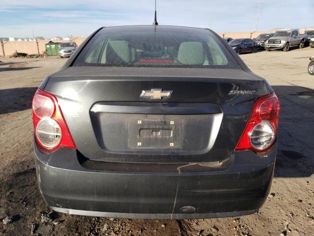 1G1JA5SH3E4207900 - 2014 CHEVROLET SONIC LS CHARCOAL photo 6