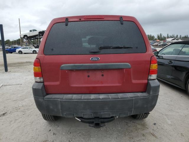 1FMYU49H47KA07762 - 2007 FORD ESCAPE HEV RED photo 6