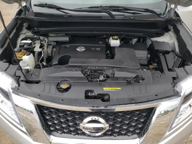 5N1AR2MN1FC623142 - 2015 NISSAN PATHFINDER S SILVER photo 12