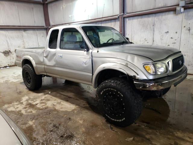 5TEWN72N61Z822560 - 2001 TOYOTA TACOMA XTRACAB SILVER photo 4