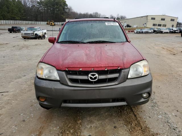 4F2CZ04105KM43637 - 2005 MAZDA TRIBUTE S BURGUNDY photo 5