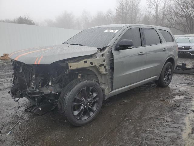 1C4RDJDG7MC571840 - 2021 DODGE DURANGO GT GRAY photo 1