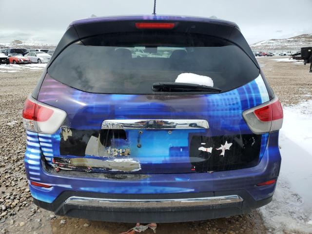 5N1AR2MM7GC651410 - 2016 NISSAN PATHFINDER S BLUE photo 6