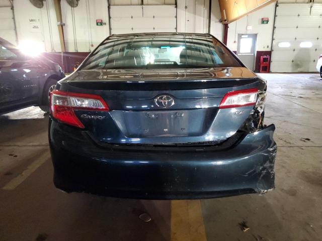 4T1BF1FK2EU361490 - 2014 TOYOTA CAMRY L BLUE photo 6