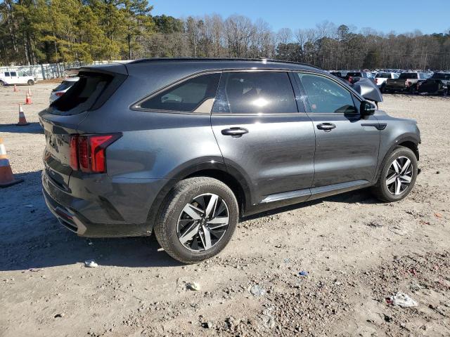 5XYRL4LC2MG008631 - 2021 KIA SORENTO S GRAY photo 3