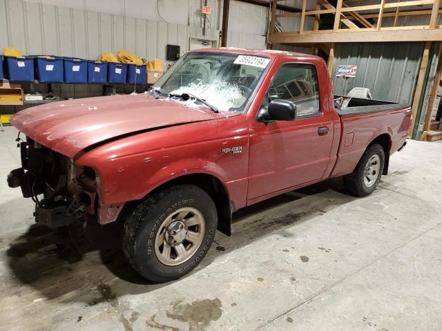 1FTYR10U61TA70250 - 2001 FORD RANGER RED photo 1