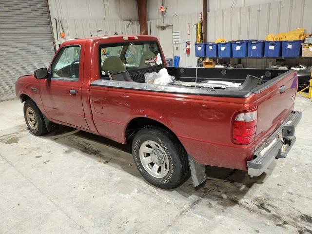 1FTYR10U61TA70250 - 2001 FORD RANGER RED photo 2