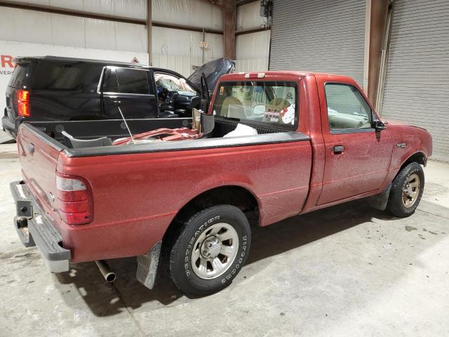 1FTYR10U61TA70250 - 2001 FORD RANGER RED photo 3