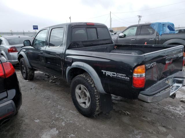 5TEGN92N72Z050040 - 2002 TOYOTA TACOMA DOUBLE CAB PRERUNNER BLACK photo 2