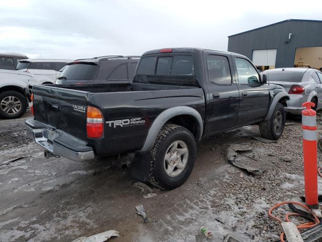 5TEGN92N72Z050040 - 2002 TOYOTA TACOMA DOUBLE CAB PRERUNNER BLACK photo 3