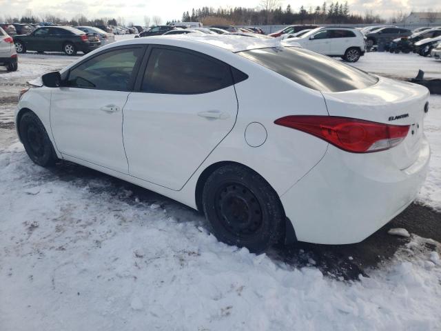 5NPDH4AE1DH378588 - 2013 HYUNDAI ELANTRA GLS WHITE photo 2