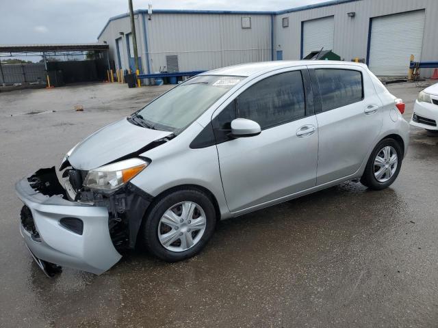 JTDKTUD3XDD552017 - 2013 TOYOTA YARIS SILVER photo 1