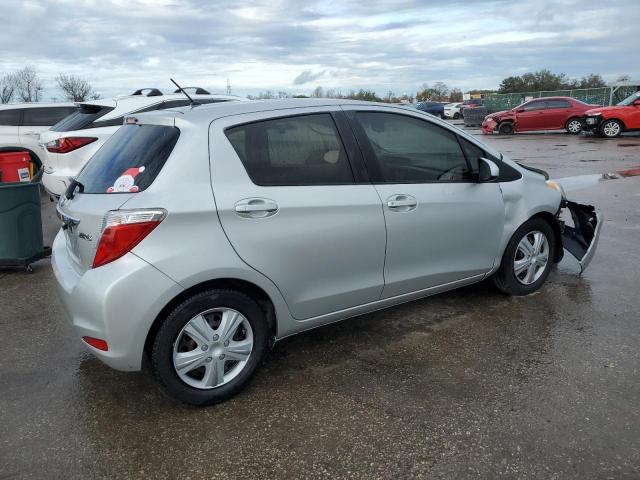 JTDKTUD3XDD552017 - 2013 TOYOTA YARIS SILVER photo 3