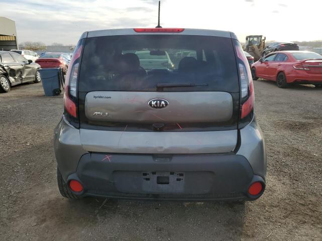 KNDJP3A54F7201380 - 2015 KIA SOUL + GRAY photo 6