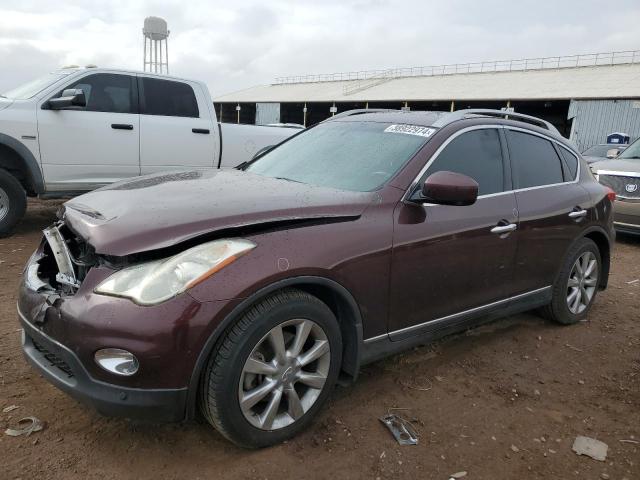 JN1AJ0HRXCM453644 - 2012 INFINITI EX35 BASE Բորդո լուսանկար 1