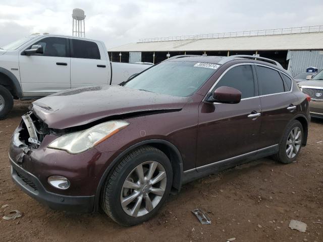 JN1AJ0HRXCM453644 - 2012 INFINITI EX35 BASE BURGUNDY photo 1