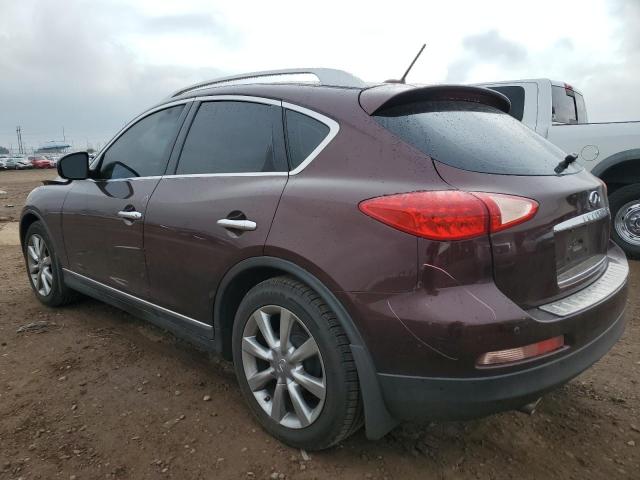 JN1AJ0HRXCM453644 - 2012 INFINITI EX35 BASE Բորդո լուսանկար 2