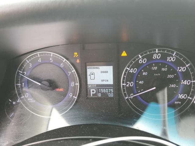 JN1AJ0HRXCM453644 - 2012 INFINITI EX35 BASE Բորդո լուսանկար 9